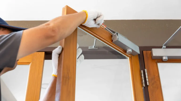 Drzwi rozwierane z napędem